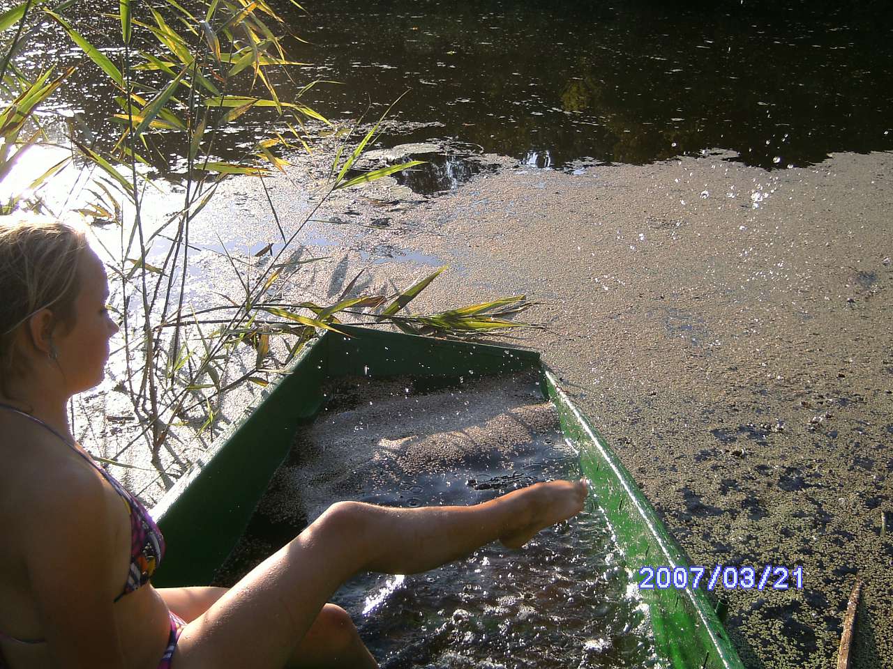 Дешки влітку на р. Рось - Дешки