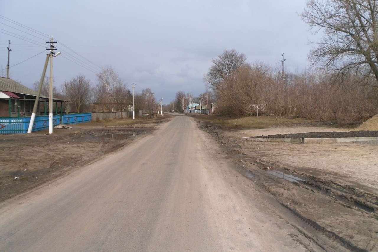 центр села - Дептовка