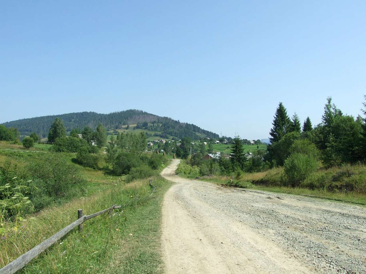  краєвиди дорогою до с.Хітар - Хітар