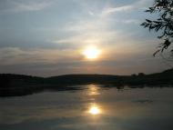 Захід сонця в Паламаренково.