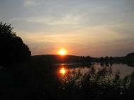 Захід сонця в Паламаренково.