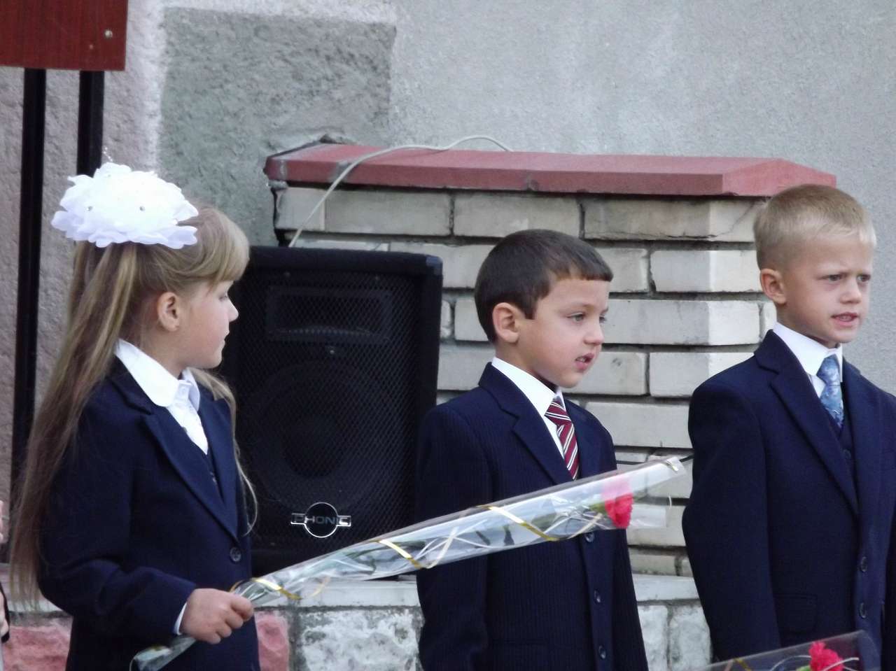 Первый звонок 1 сентября 2012 - Увисла