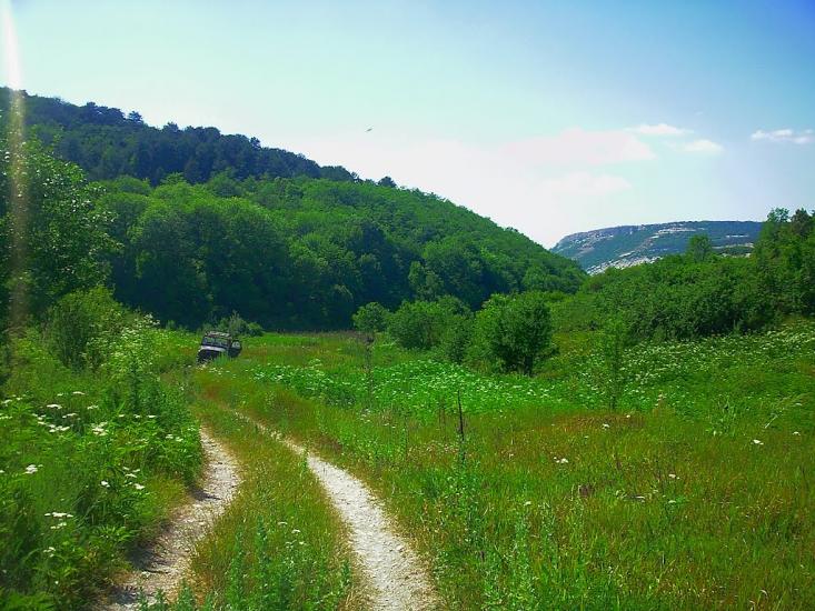 Багата Ущелина з panoramio.com - Bagata Uschelyna