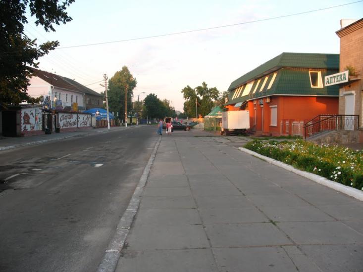 Баришівка з panoramio.com - Барышевка