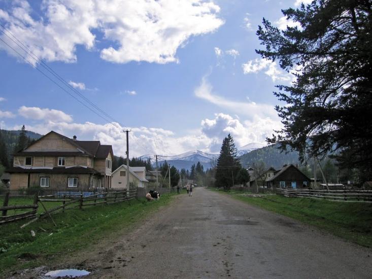 Бистрець з panoramio.com - Bystrets