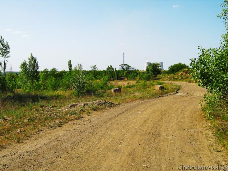 Шахтне з panoramio.com - Шахтное