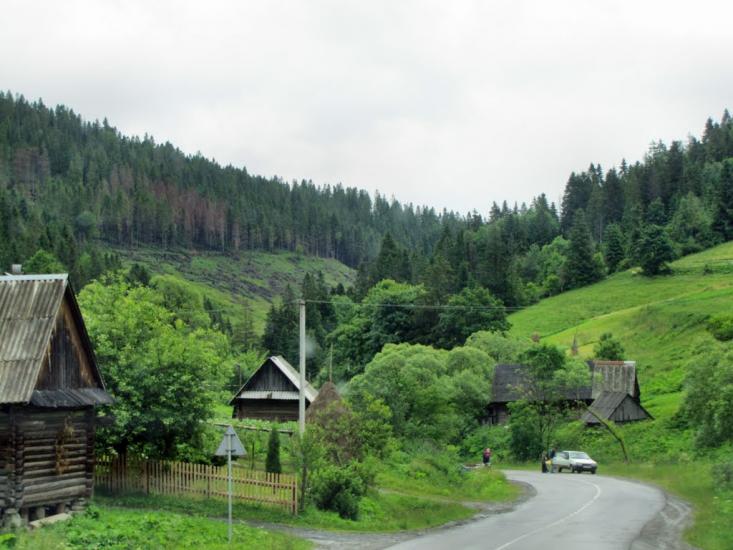 Сухий Потік з panoramio.com - Сухой Поток