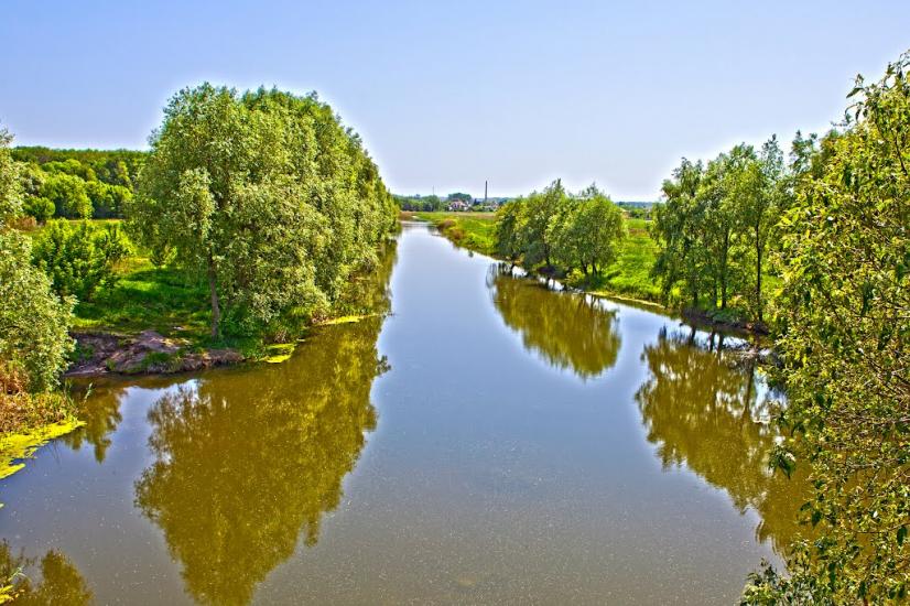 Вовчанськ з panoramio.com - Волчанск