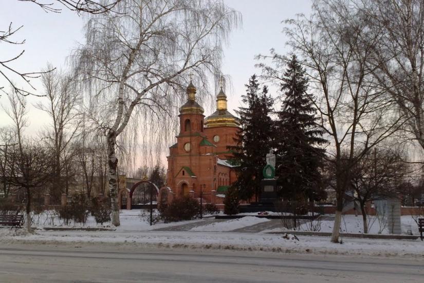 Вовчанськ з panoramio.com - Волчанск