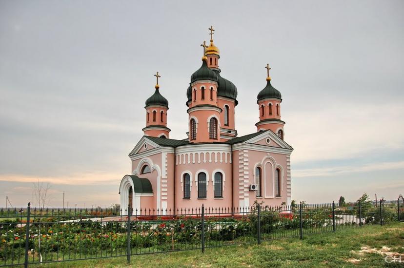 Геніченська Гірка з panoramio.com - Геническая Горка