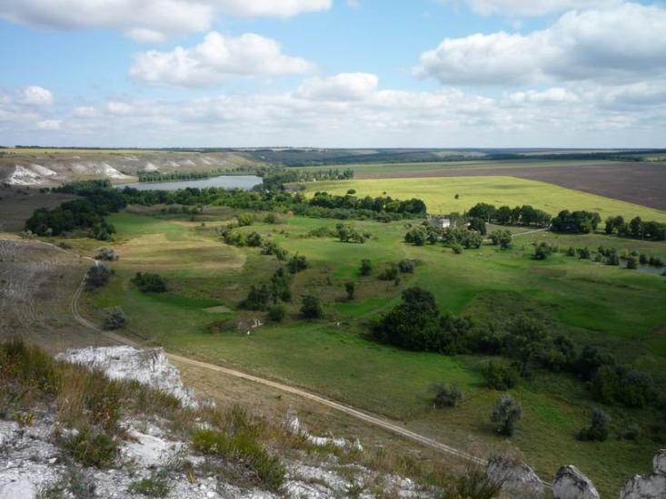 Білокузьминівка з panoramio.com - Білокузьминівка