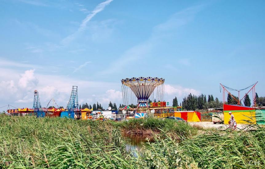 Геніченська Гірка з panoramio.com - Геническая Горка