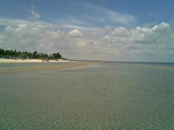 Геніченська Гірка з panoramio.com - Геническая Горка