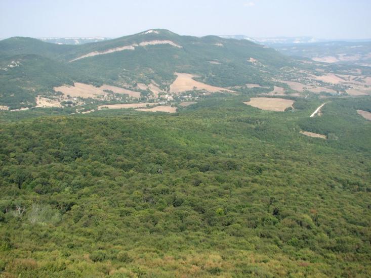 Багата Ущелина з panoramio.com - Багатое Ущелье