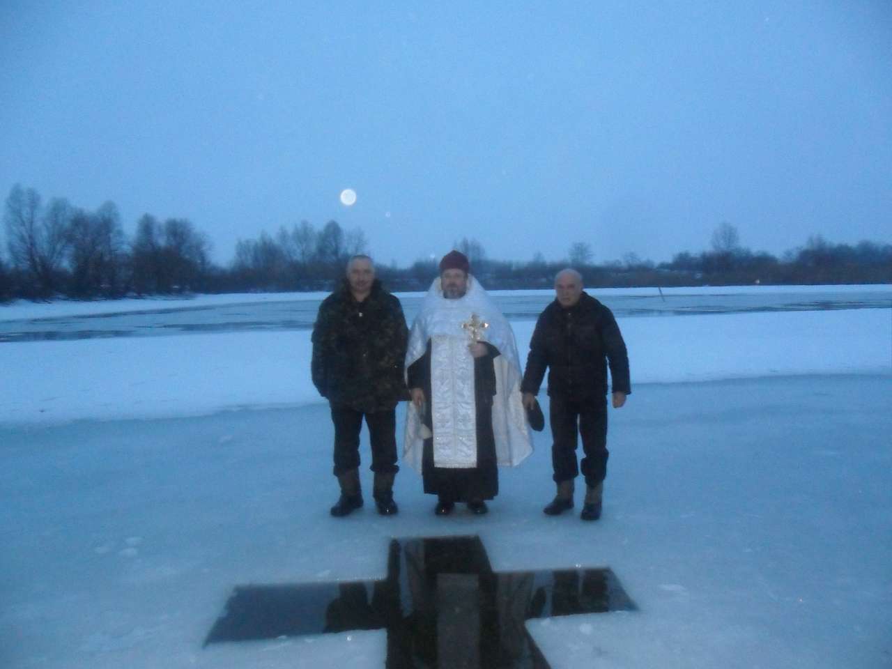 Водохреща 2013 року с. Гасенки - Клюшниківка