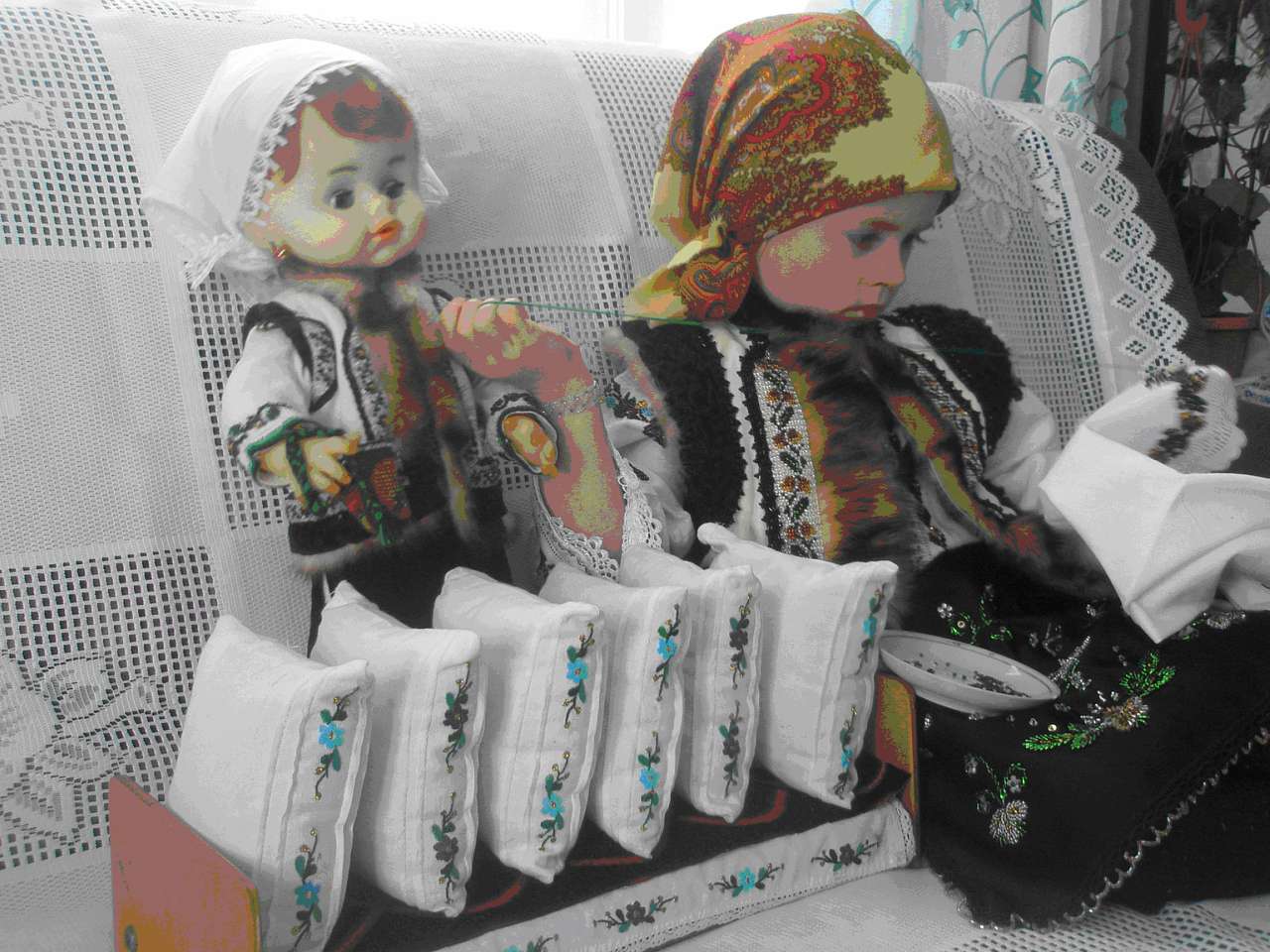 сільська вишивка - Сучевени