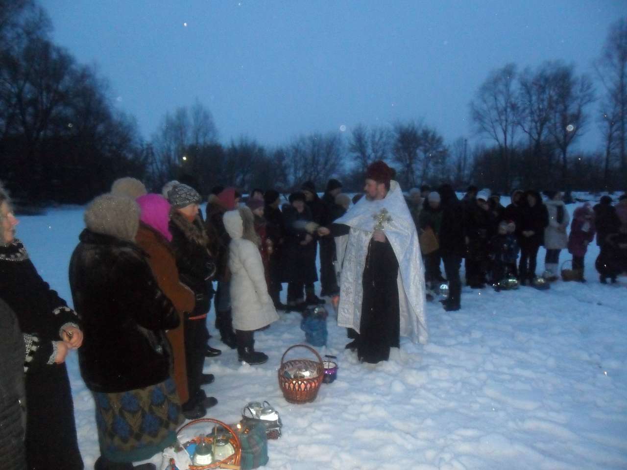 Водохреща 2013 року с. Гасенки - Клюшниківка