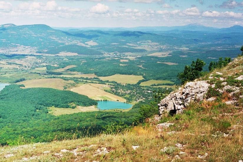 Багата Ущелина з panoramio.com - Багатое Ущелье