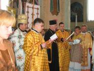 Відкриття пам'ятника Григорію Хомишину.