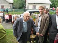 Відкриття пам'ятника Григорію Хомишину.