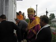 Відкриття пам'ятника Григорію Хомишину.