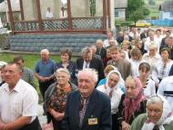 Відкриття пам'ятника Григорію Хомишину.