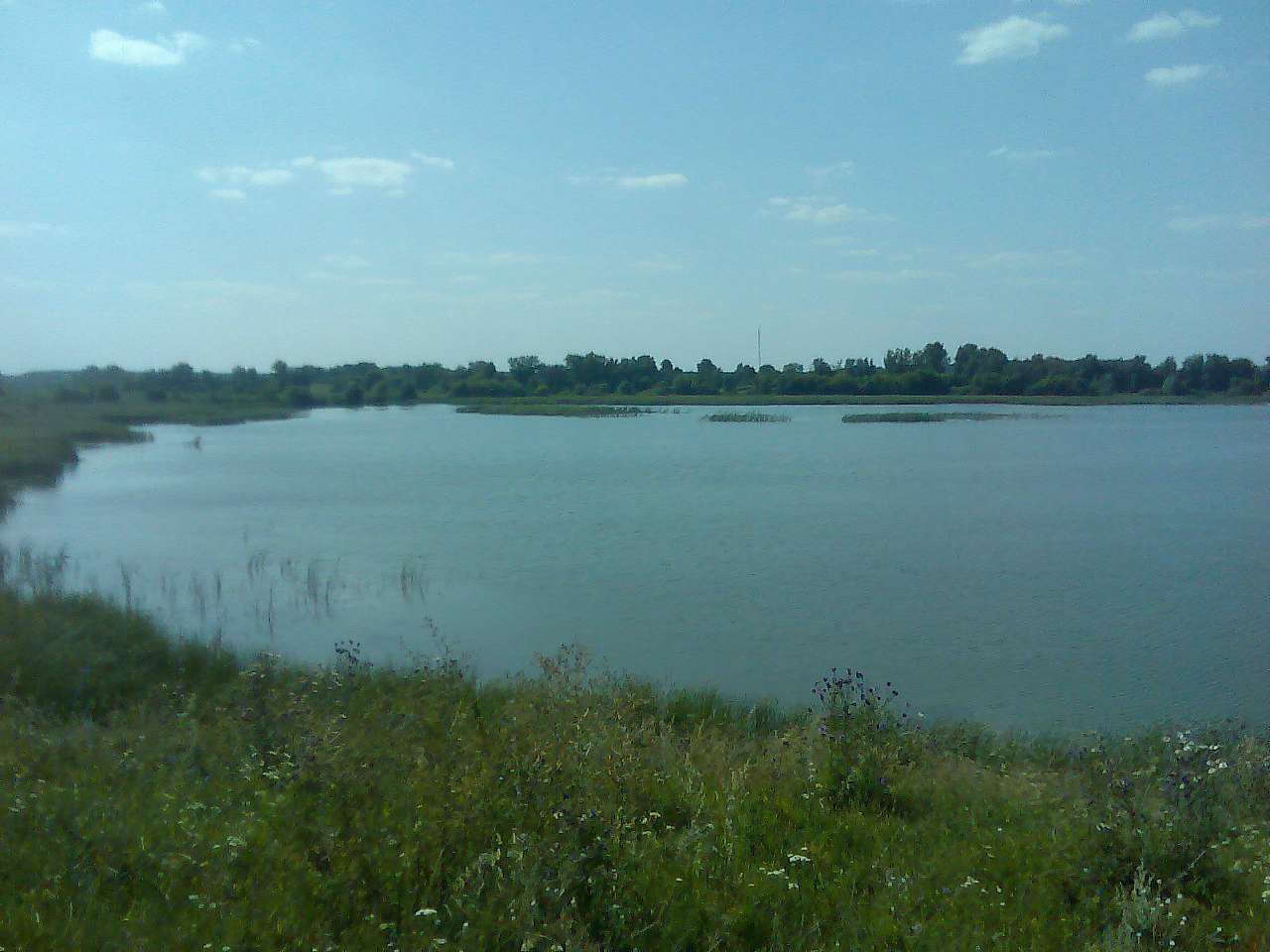 Краєвиди села. - Саверці