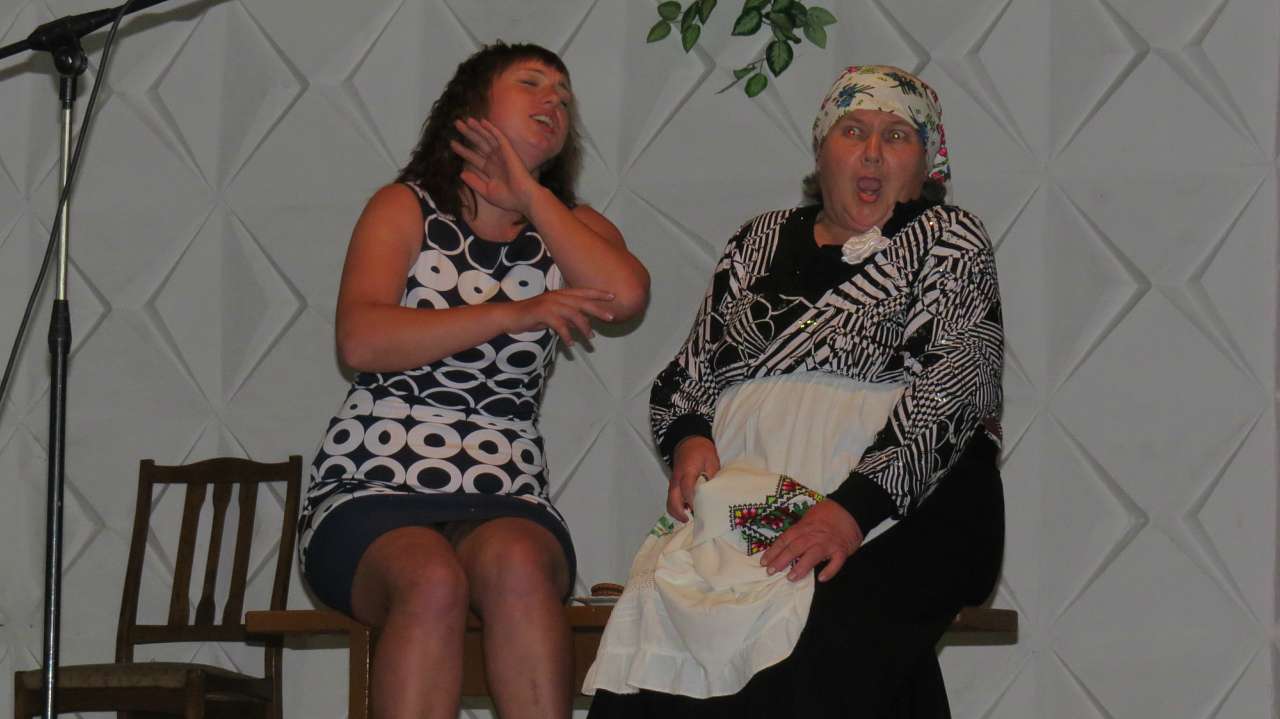 Сільські артисти у Рясниках - Федоровка