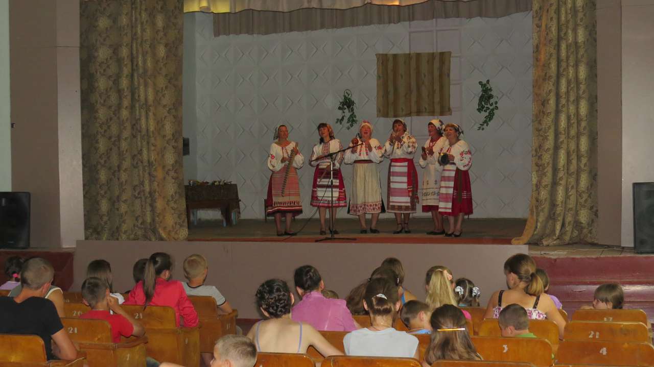 Сільські артисти у Рясниках - Федоровка
