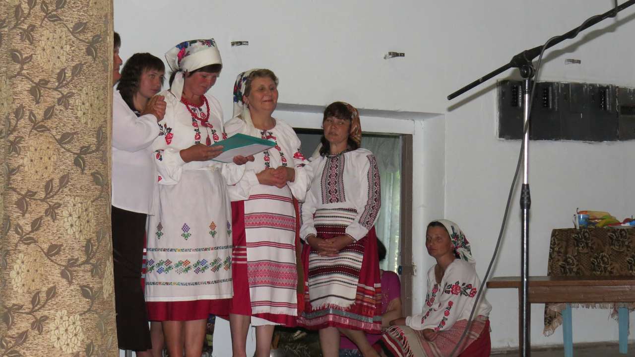 Сільські артисти у Рясниках - Федорівка