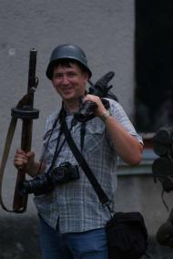 Відтворення бойових дій в с. Куніві