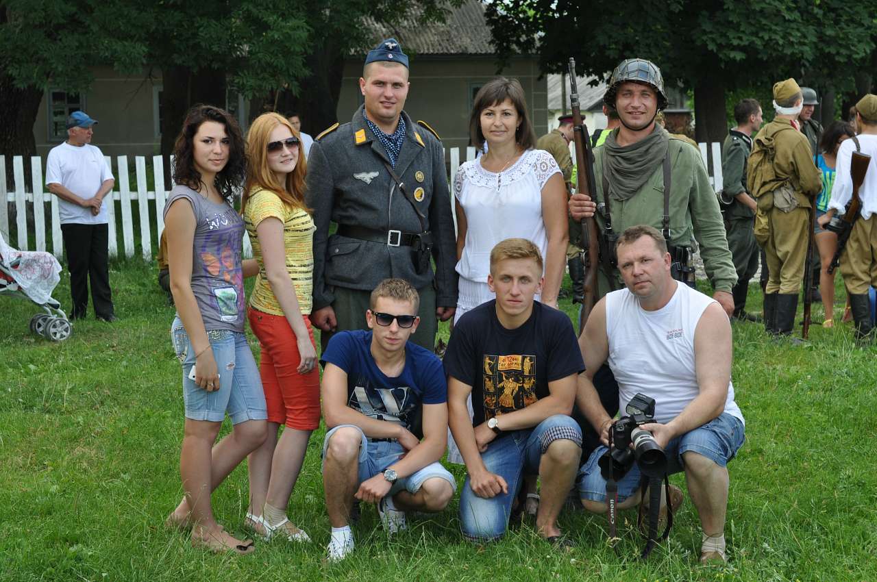 Відтворення бойових дій в с. Куніві - Kuniv