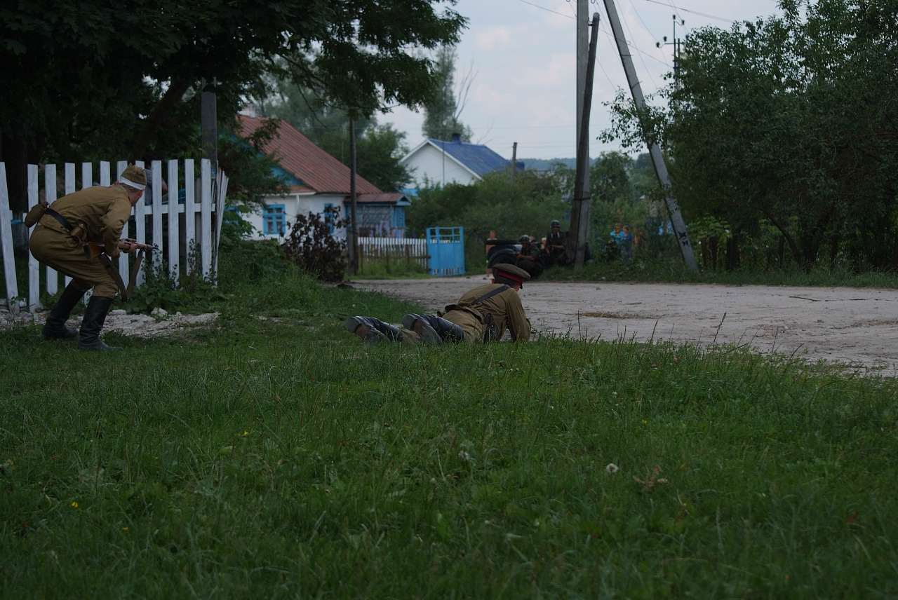 Відтворення бойових дій в с. Куніві - Kuniv
