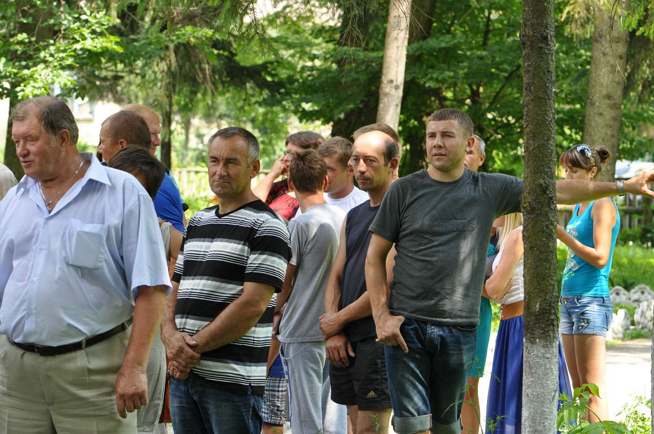 Відтворення бойових дій в с. Куніві - Kuniv