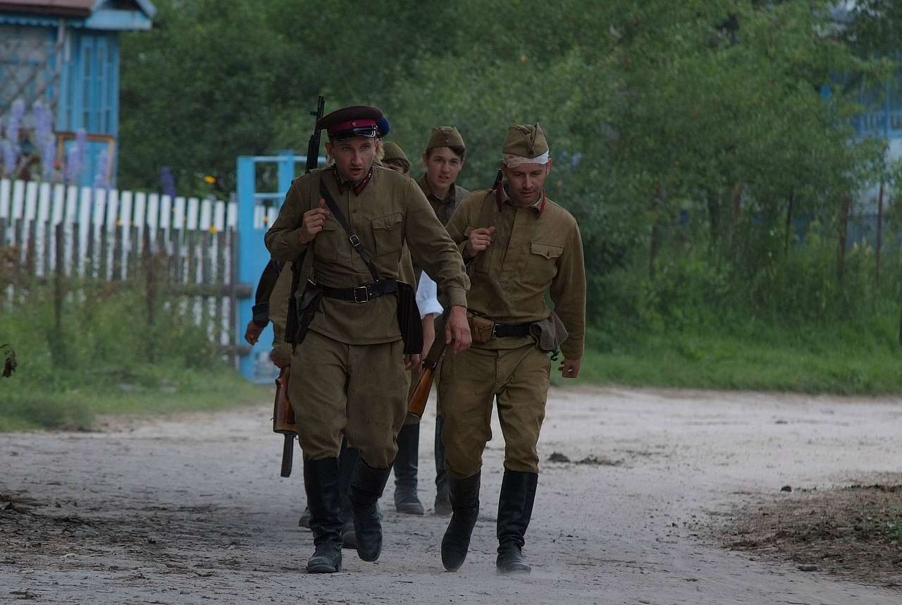 Відтворення бойових дій в с. Куніві - Kuniv