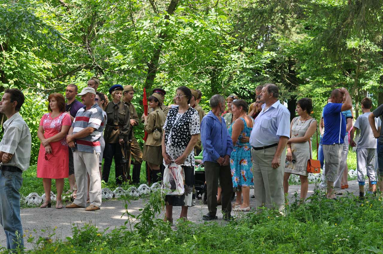 Відтворення бойових дій в с. Куніві - Kuniv