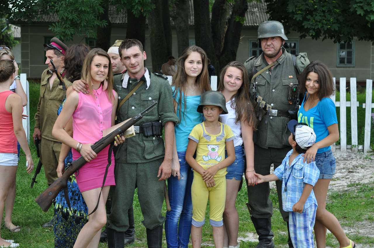 Відтворення бойових дій в с. Куніві - Kuniv