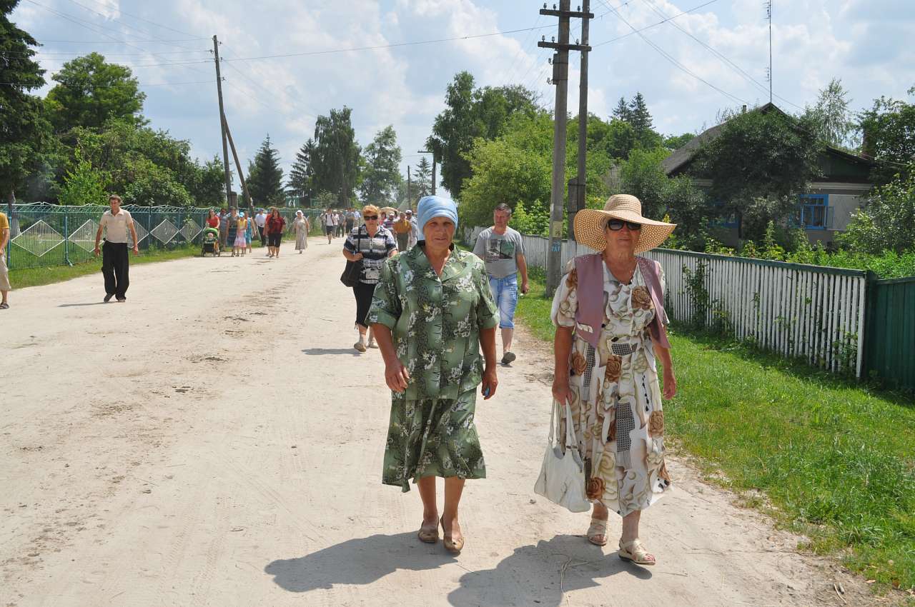 Відтворення бойових дій в с. Куніві - Кунів
