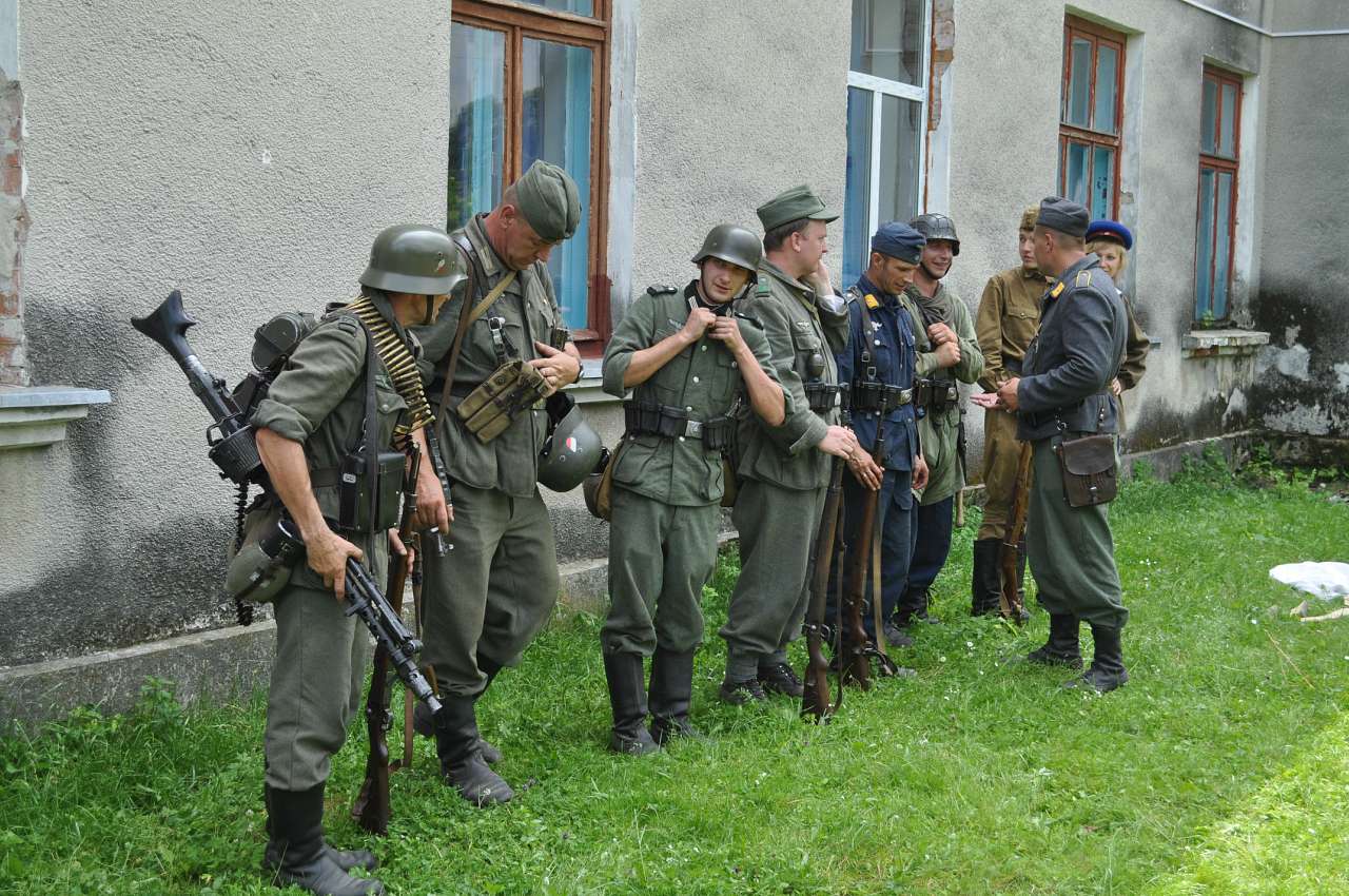 Відтворення бойових дій в с. Куніві - Kuniv