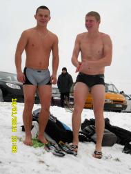 Купання на Хрещення 19.01.2014