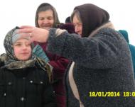 Купання на Хрещення 19.01.2014