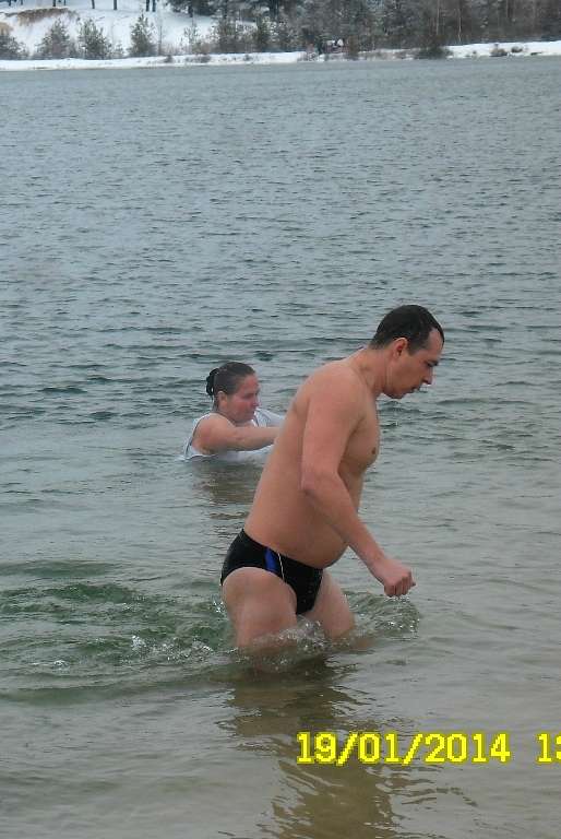 Купання на Хрещення 19.01.2014 - Сопачев