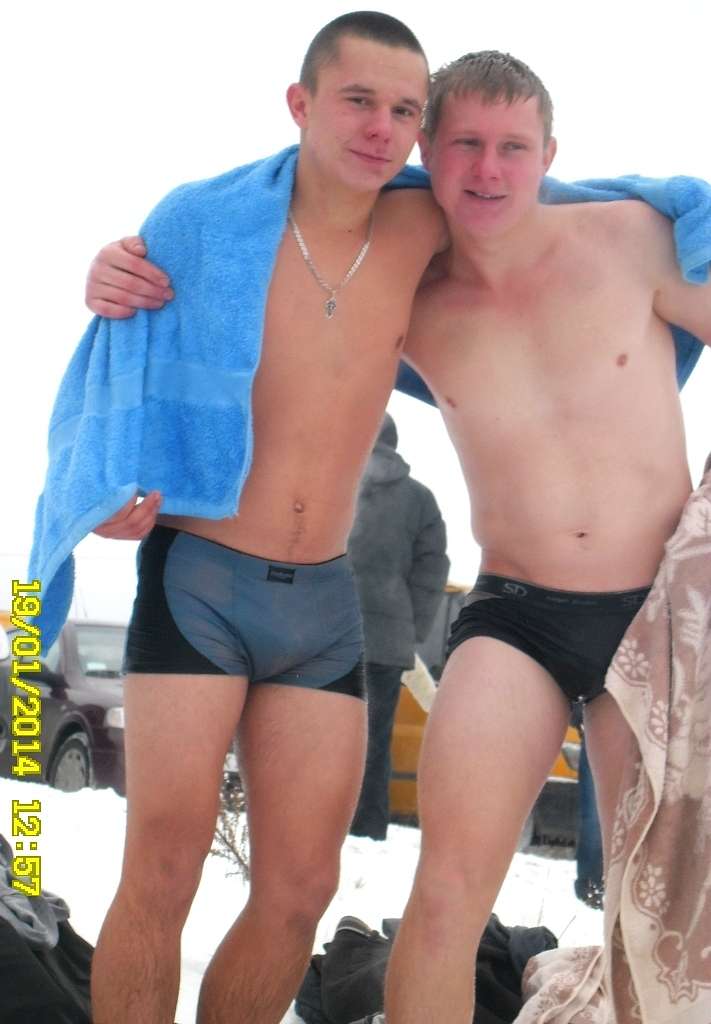 Купання на Хрещення 19.01.2014 - Сопачев