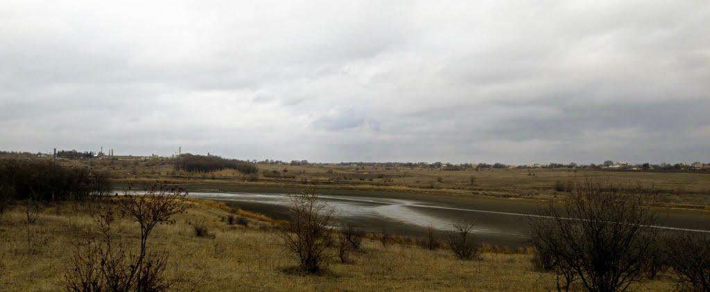 Нова Зоря з panoramio.com - Новая Зоря