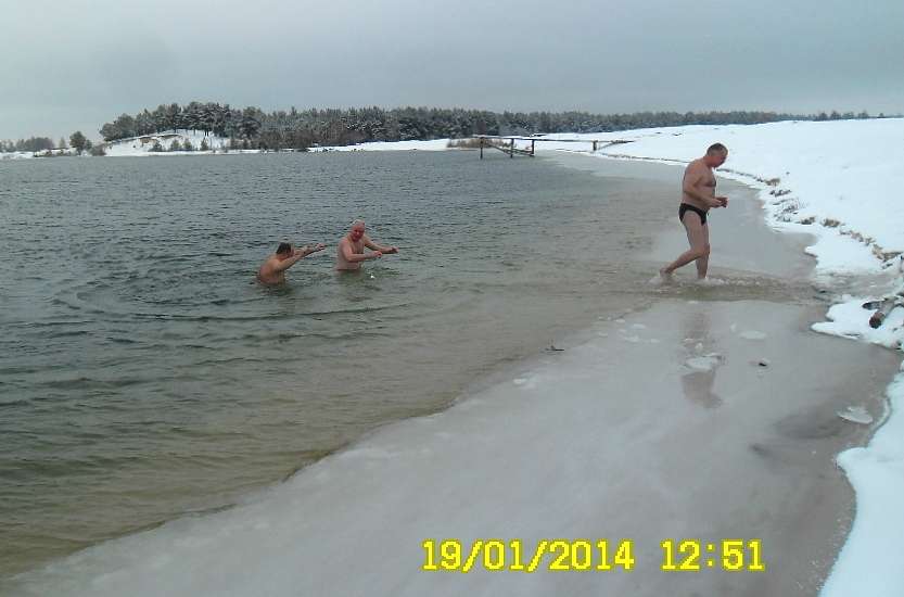 Купання на Хрещення 19.01.2014 - Сопачев