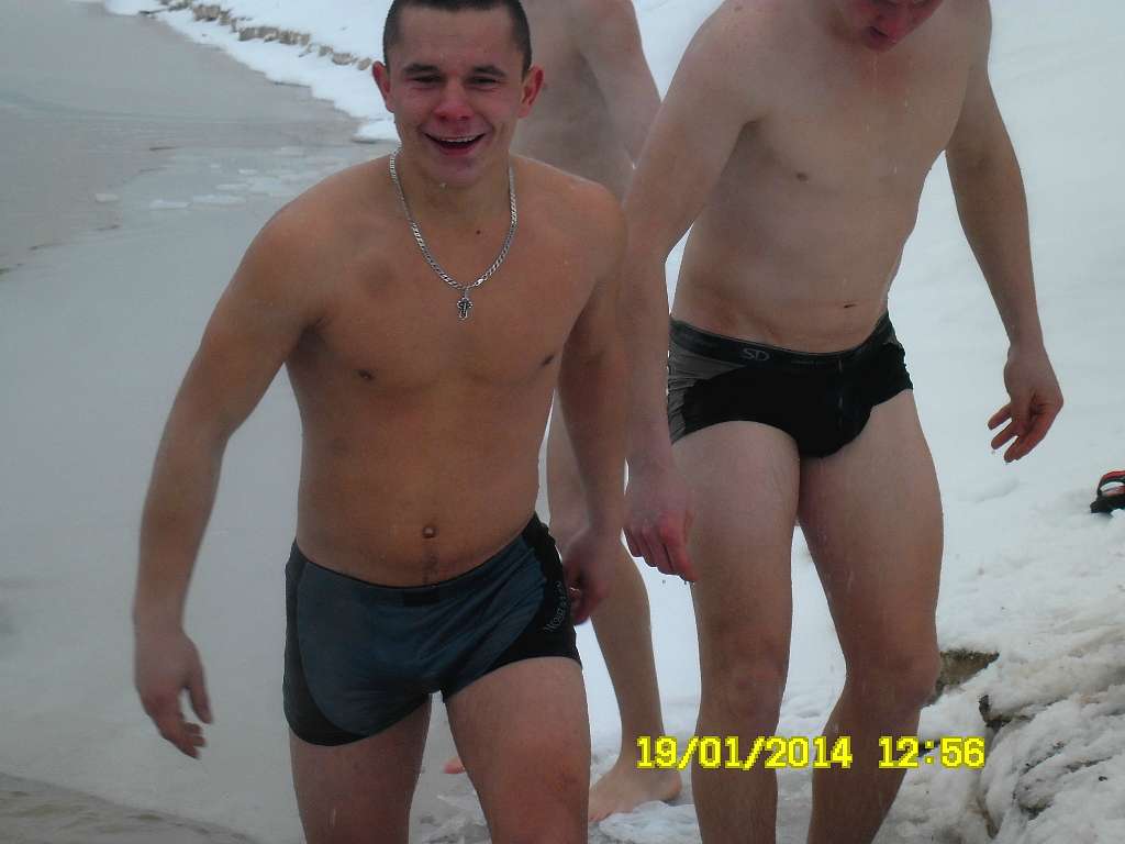 Купання на Хрещення 19.01.2014 - Сопачев