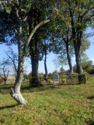 Пам'ятний знак на місці старої церкви