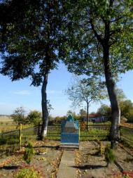 Пам'ятний знак на місці старої церкви