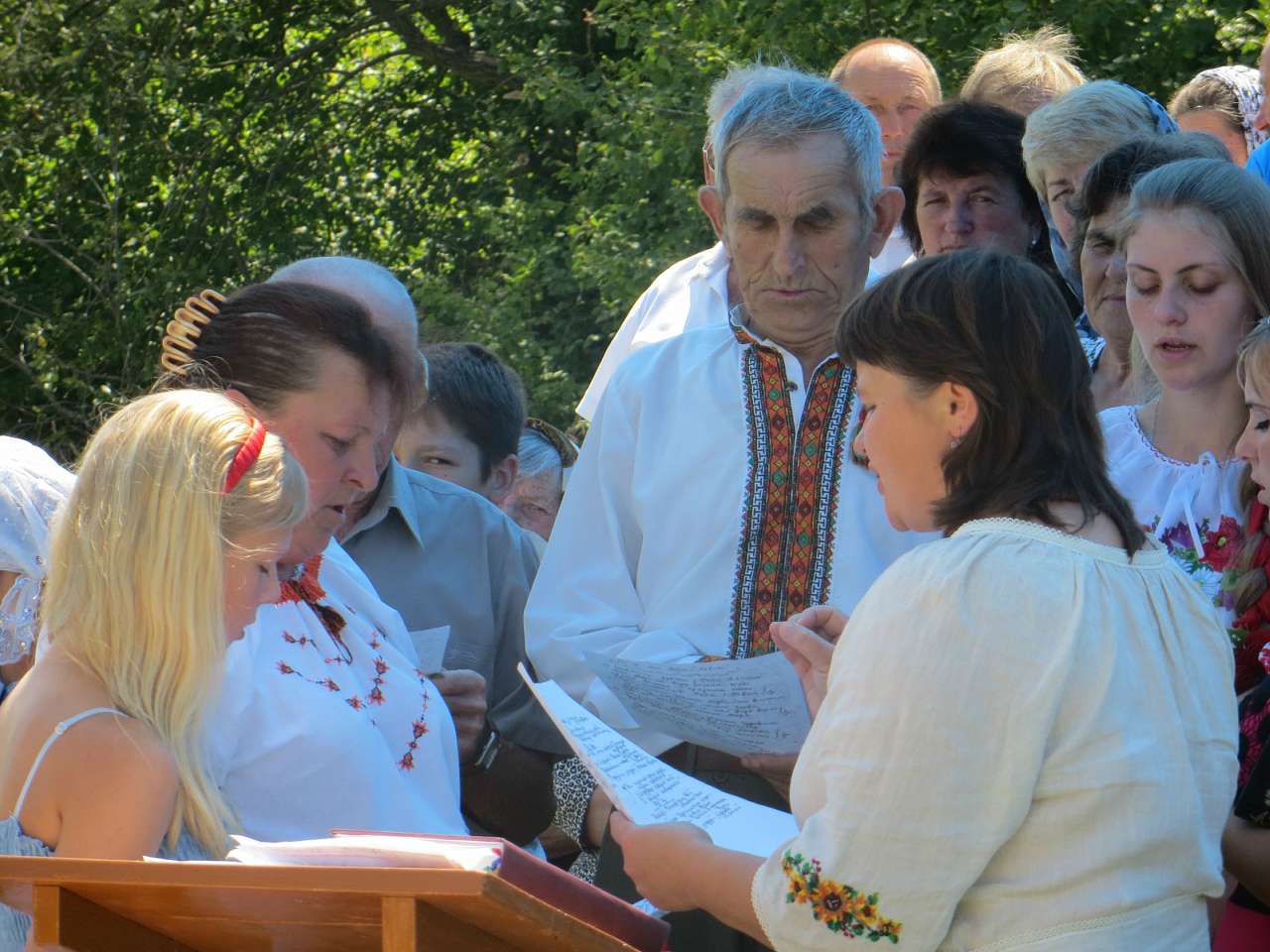 Храмовий празник у Закривці  - Закривец