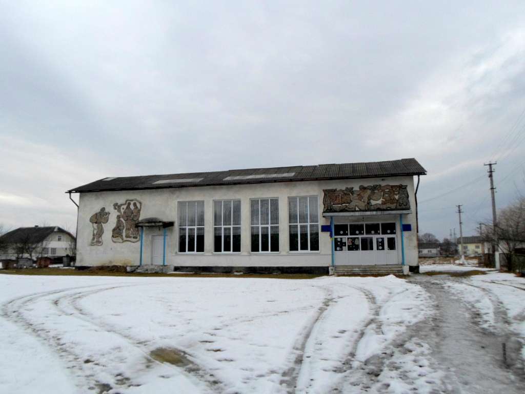 Бібліотека. Народний дім. Магазин. - Задеревач